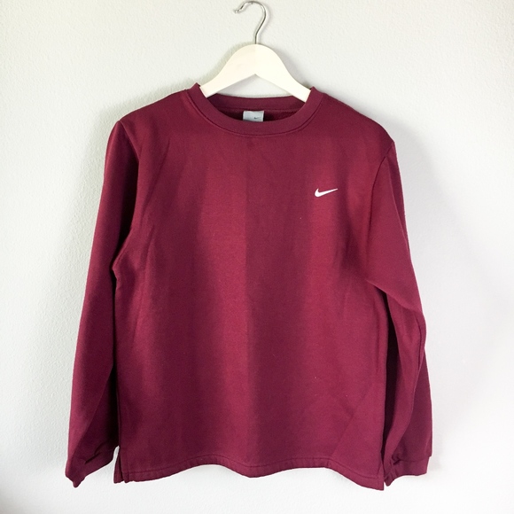 Nike Tops | Nike Crewneck Maroon 